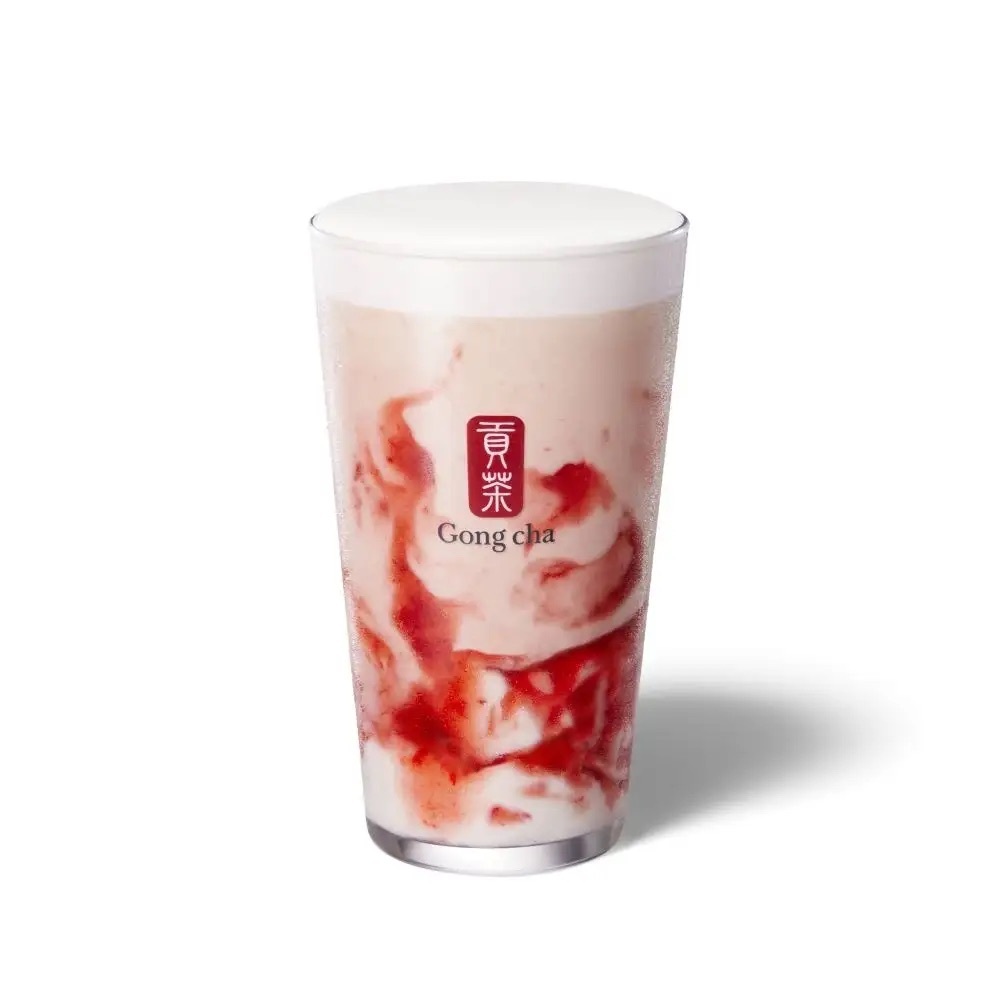 ゴンチャ史上、期間限定ドリンク最大のヒットを記録 春の定番「いちご杏仁」