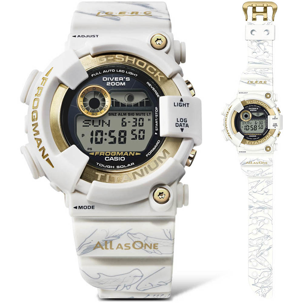 【夏におすすめ、G-SHOCKの最新モデル】30頭のイルカやクジラをデザインしたコラボモデル