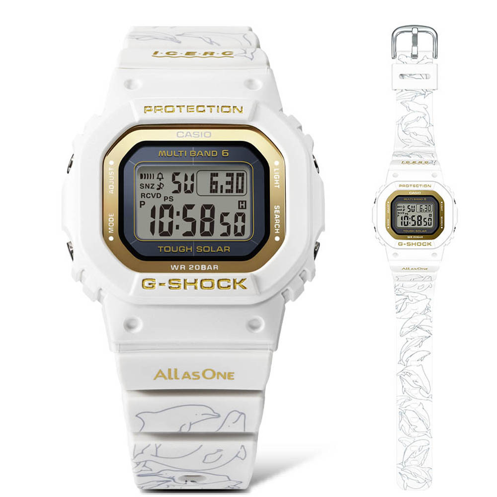 【夏におすすめ、G-SHOCKの最新モデル】30頭のイルカやクジラをデザインしたコラボモデル