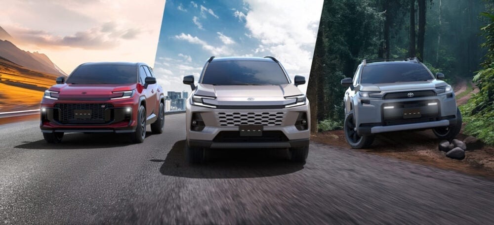 新型「RAV4」ついに登場!HEVとPHEV展開、3つの顔は都会派の“CORE”・アウトドアな“ADVENTURE”・走りを楽しむ“GR SPORT”に