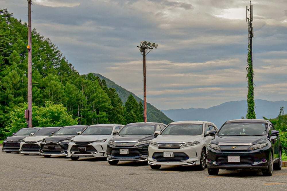 大自然に130台が集結！圧巻の長野ハリアーオフ【カミレポ 23.07.15】
