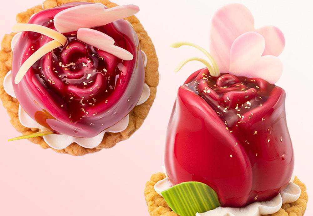 【TOKYOチューリップローズ】春が来た！新作ケーキはいちごとミルクの香りあふれる「癒しの花園」。