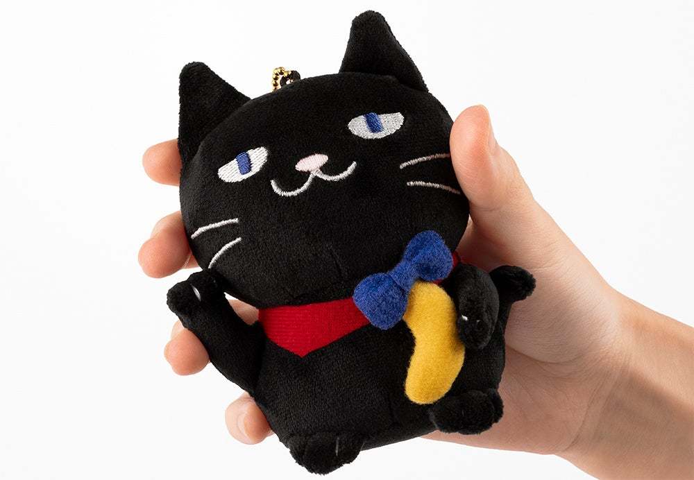 東京ばな奈が黒猫に！秋冬限定「東京ばな奈ぶにゃんこ」登場。ブランド史上初のぬいぐるみチャーム＆ランチトート新発売