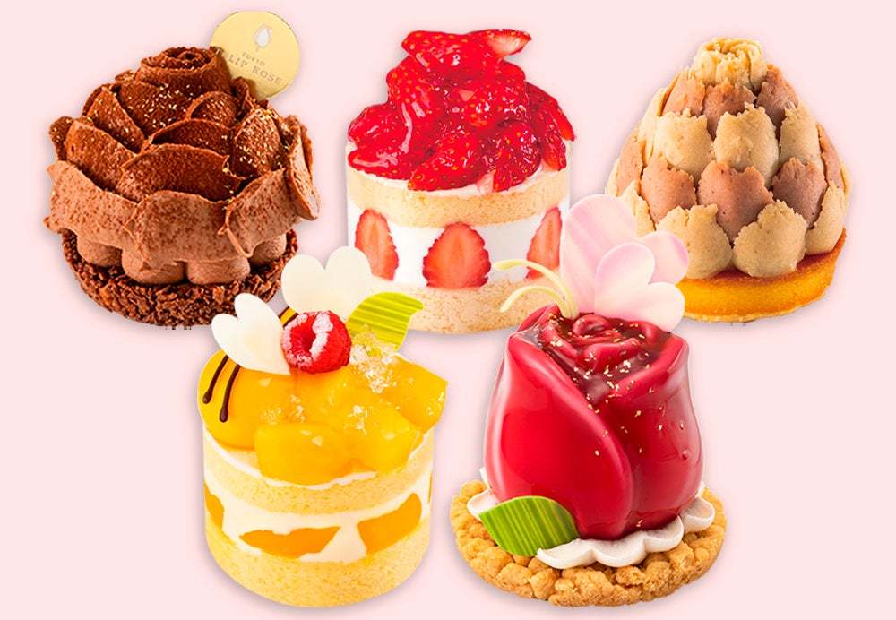 【TOKYOチューリップローズ】春が来た！新作ケーキはいちごとミルクの香りあふれる「癒しの花園」。
