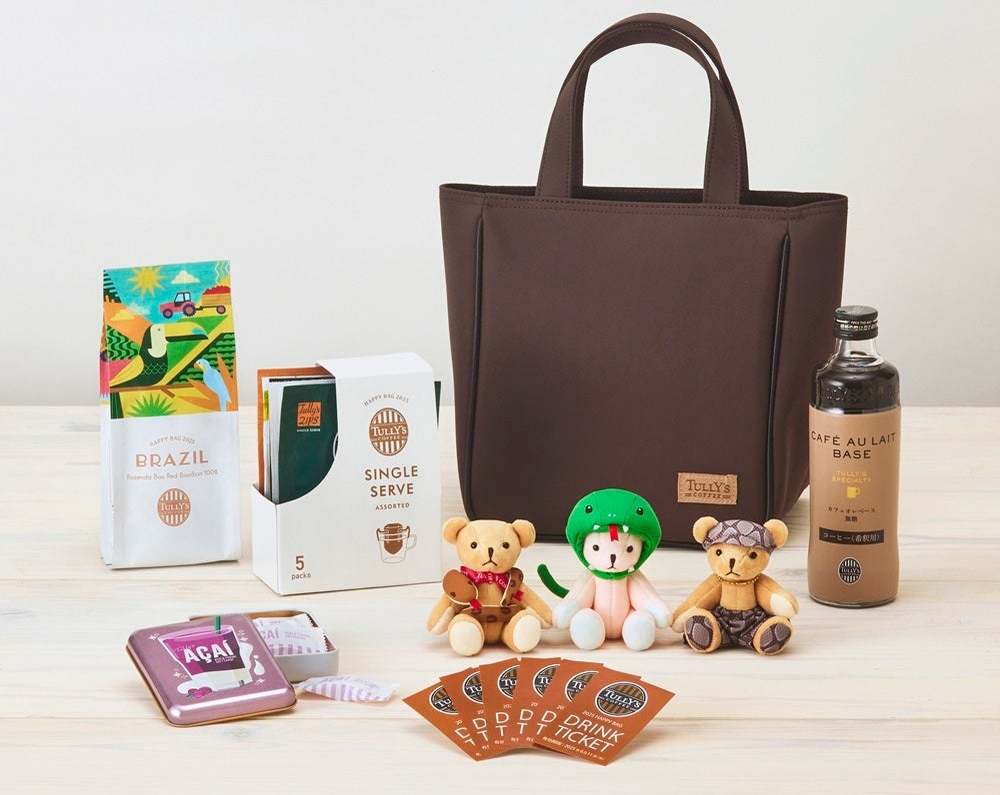 「COFFEE MAKES ME HAPPY」タリーズコーヒーのこだわりが詰まった福袋「2025 HAPPY BAG」を11月6日（水）より予約受付開始、12月13日（金）より発売