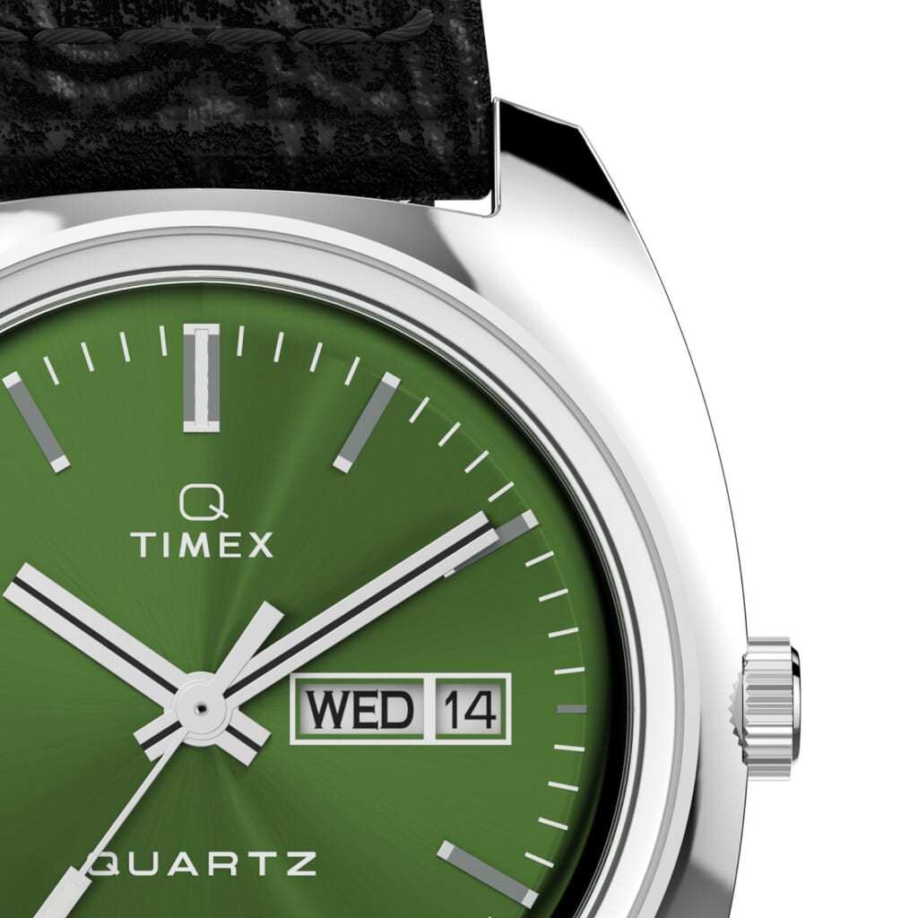 【タイメックス、70年代モデルの復刻版】トレンドカラーのグリーン、21日に発売