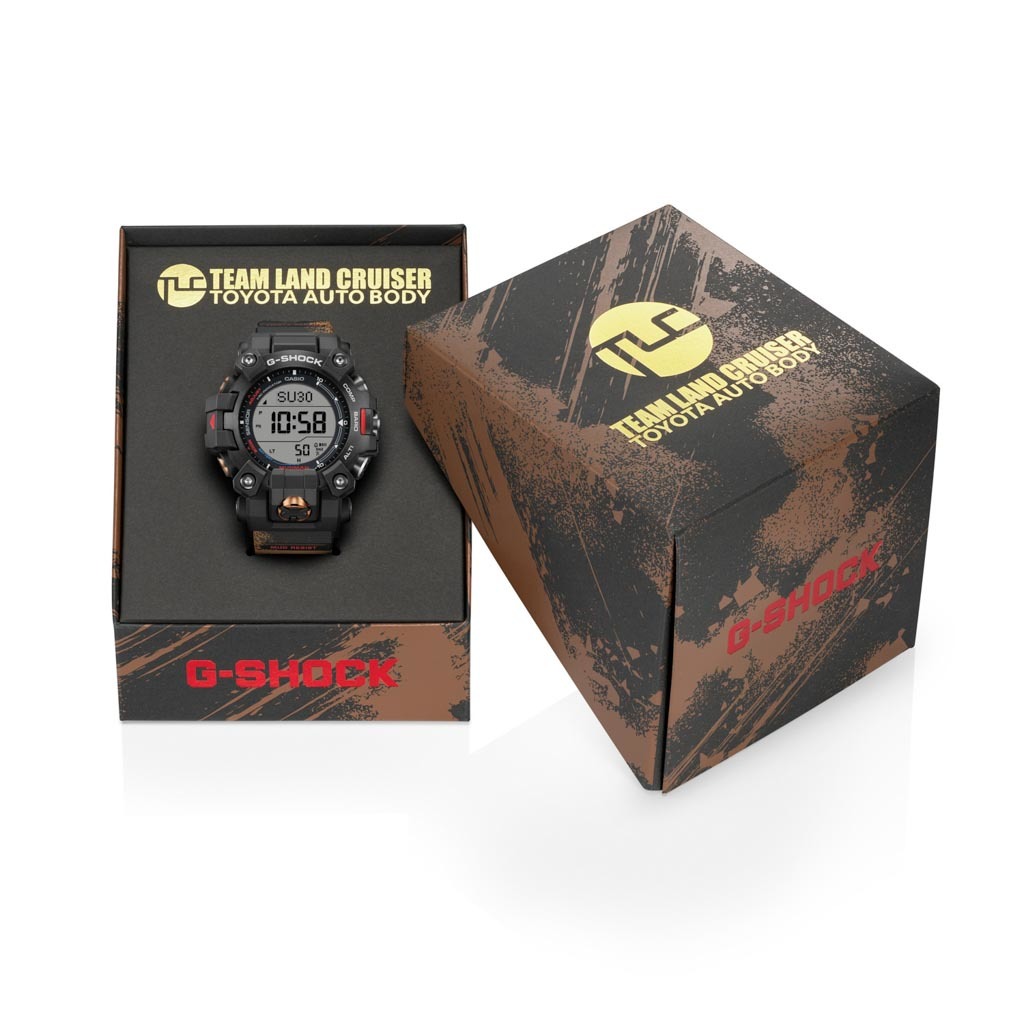 祝11連覇！ ｢チームランドクルーザー･トヨタオートボデー｣とコラボした｢G-SHOCK｣リリース
