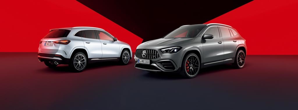 メルセデス「GLA 180」に新型パワートレイン搭載、「AMG GLA 45 S 4MATIC+」追加