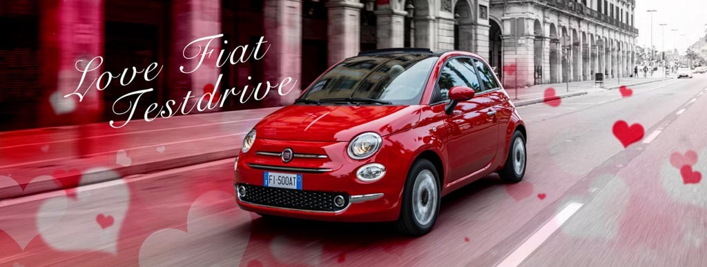 フィアットの全ラインナップモデルが対象！ 期間限定｢LOVE FIAT試乗キャンペーン｣実施
