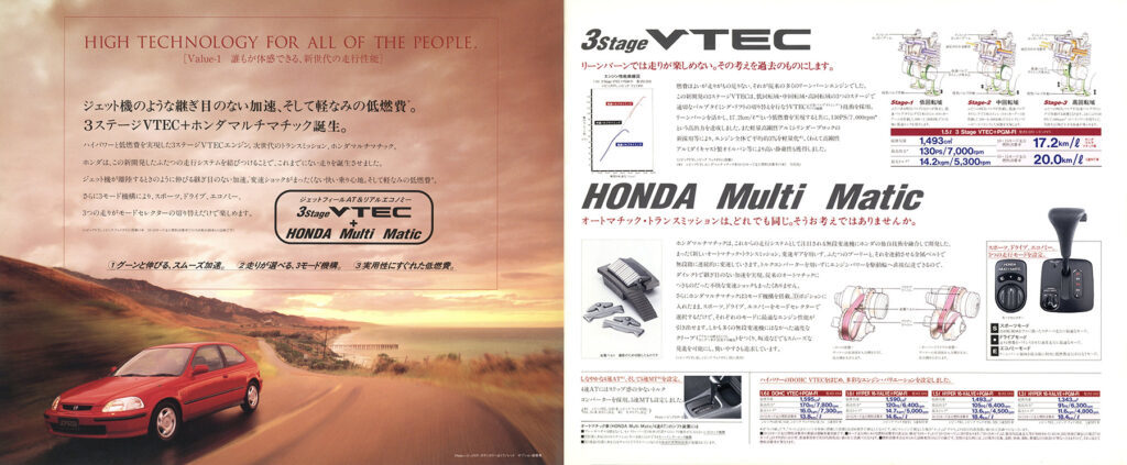 【ボクらの時代録】1995年の日本カー・オブ・ザ・イヤー。6代目ホンダ・シビック（EK2／3／4／5型）の時代に寄り添う姿勢