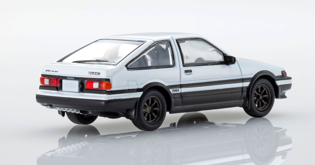 京商、KYOSHO MINI CAR & BOOK 第16弾「TOYOTA SPRINTER TRUENO」全国のファミリーマートで9月7日(木)より発売!