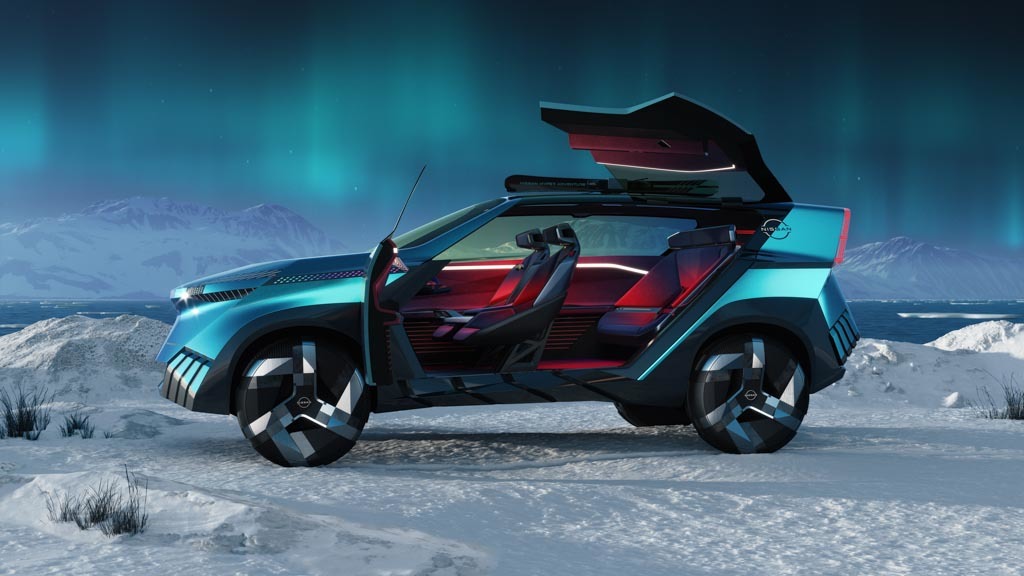 近未来感のある本格SUV! 日産、EVコンセプトカー第二弾「ニッサン ハイパーアドベンチャー」発表
