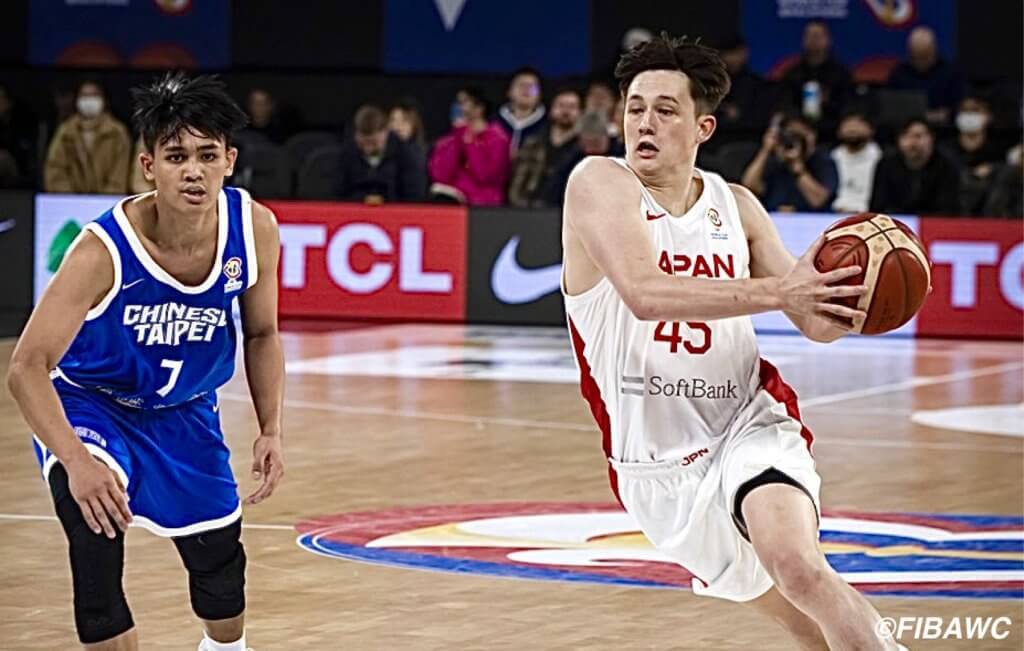 【FIBAW杯アジア予選】台湾を圧倒89-47/ 富永啓生17得点(チームハイ) 河村勇輝代表デビューで躍動8アシスト5スティール