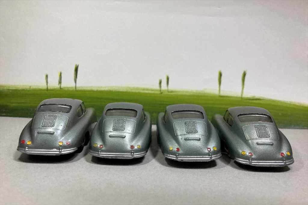 斜め後ろの角度からの曲面美が最も美しいミニカー！「ポルシェ356クーペ」【丸餅博士のヴィンテージ・ミニカー・ワールド】
