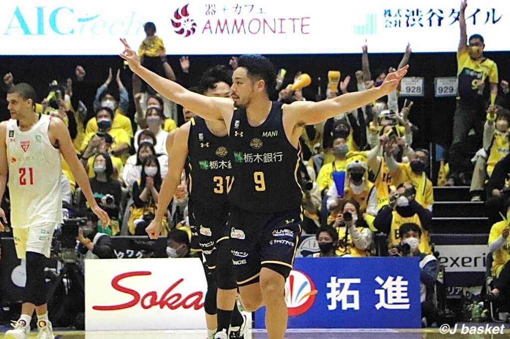 【Bリーグ】比江島が牽引してGame2は宇都宮が千葉との激戦を制す