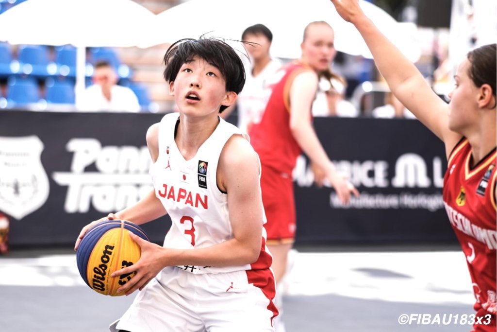 【U18 3×3WC】FIBA U18女子日本代表はドイツに12-14で悔しい準々決勝敗退