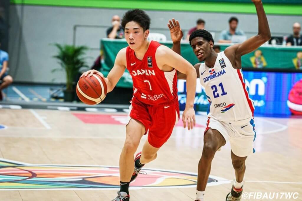 【FIBAU17W杯】日本初戦のドミニカ共和国にターンオーバー20悔しい負け/ 川島悠翔16得点 9リバウンド