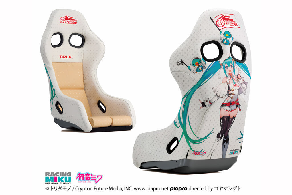 可愛さとインパクトにあふれた、BRIDEとグッドスマイルレーシングのコラボ第2弾「ZETAⅣ レーシングミク2023 Ver.」発売！1月15日より受注開始