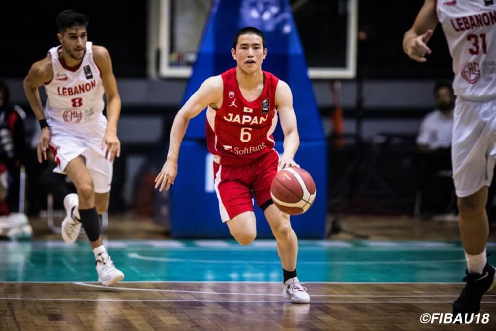 【FIBAU18Asia】U18アジア選手権で日本初戦を84-63 レバノンに勝利/川島悠翔22得点14リバウンド