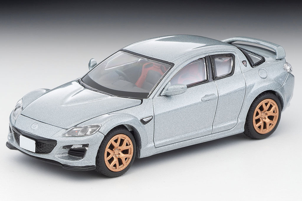 ロクヨンなのにエンジン再現!トミーテック、「マツダRX-8」をついにミニカー化!【モデルカーズ】