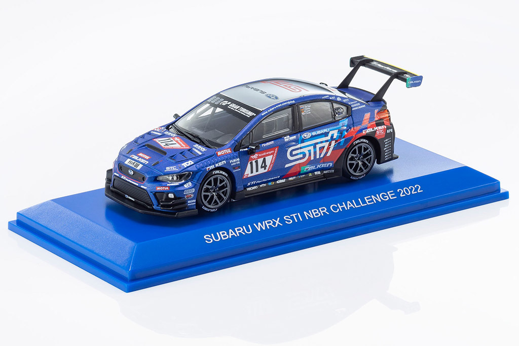 EJ20有終の美をお手元に!大好評のKYOSHO MINI CAR & BOOK、最新号はSUBARU WRX STI NBR CHALLENGE 2022!【モデルカーズ】