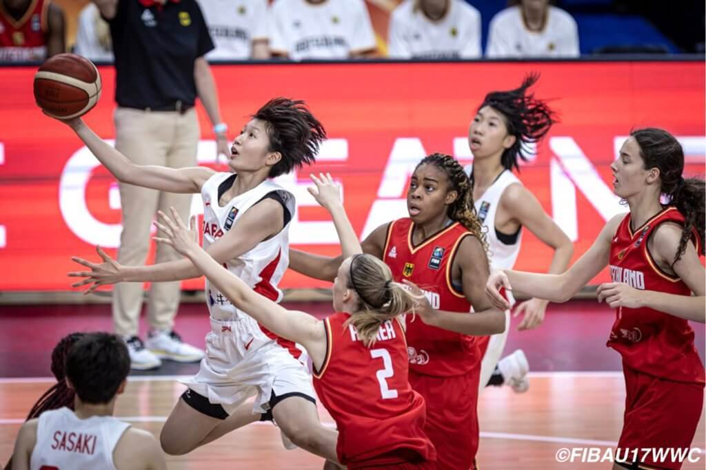 【FIBAU17WWC】日本はドイツに敗れ8位で今大会終了 八木悠香フリースロー部門で1位 FG%部門6位/ 優勝はアメリカ連覇