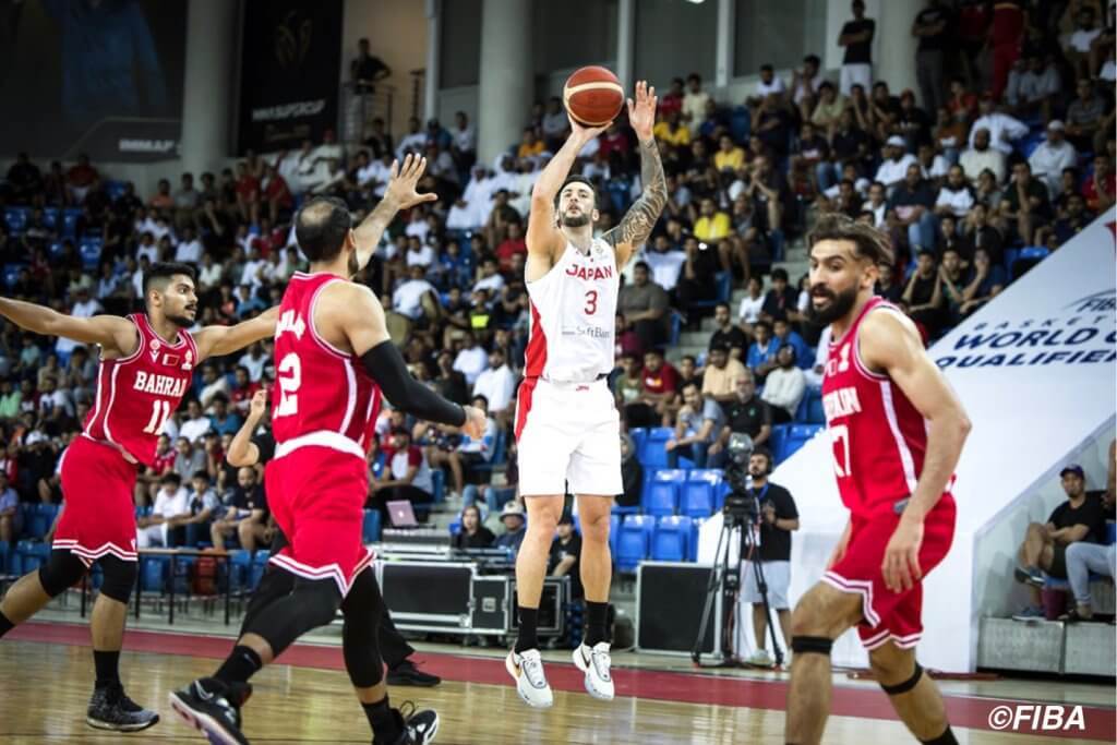 【FIBAW杯アジア予選】張本天傑22得点 河村勇輝20得点で日本はスリーポイント炸裂でバーレーンを撃破