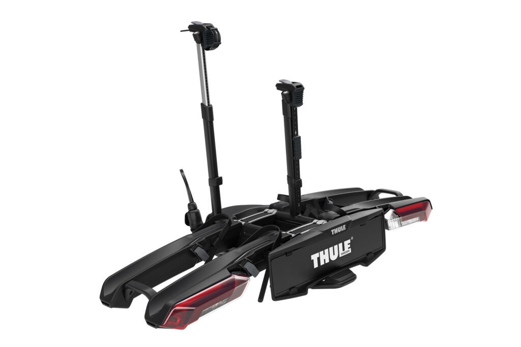 阿部商会、30kgまでの自転車が積載可能なトウバーキャリア「Thule Epos」発売