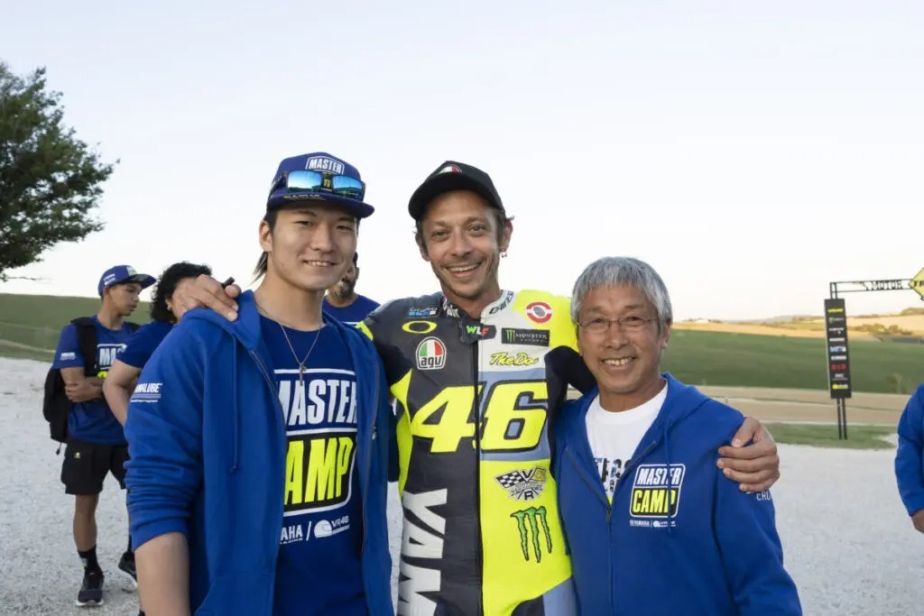 Yamaha VR46 Master Camp最終日、バレンティーノ・ロッシ選手と対面