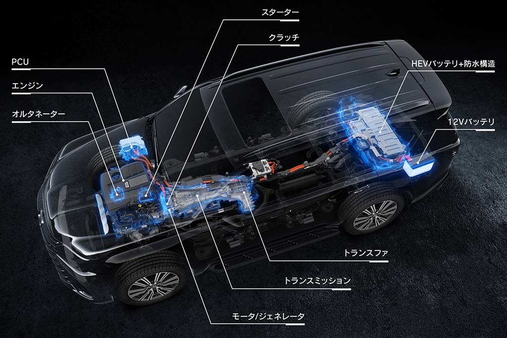 レクサス「LX」一部改良実施！併せてハイブリッド「LX700h」を追加、同モデル初の電動車に！