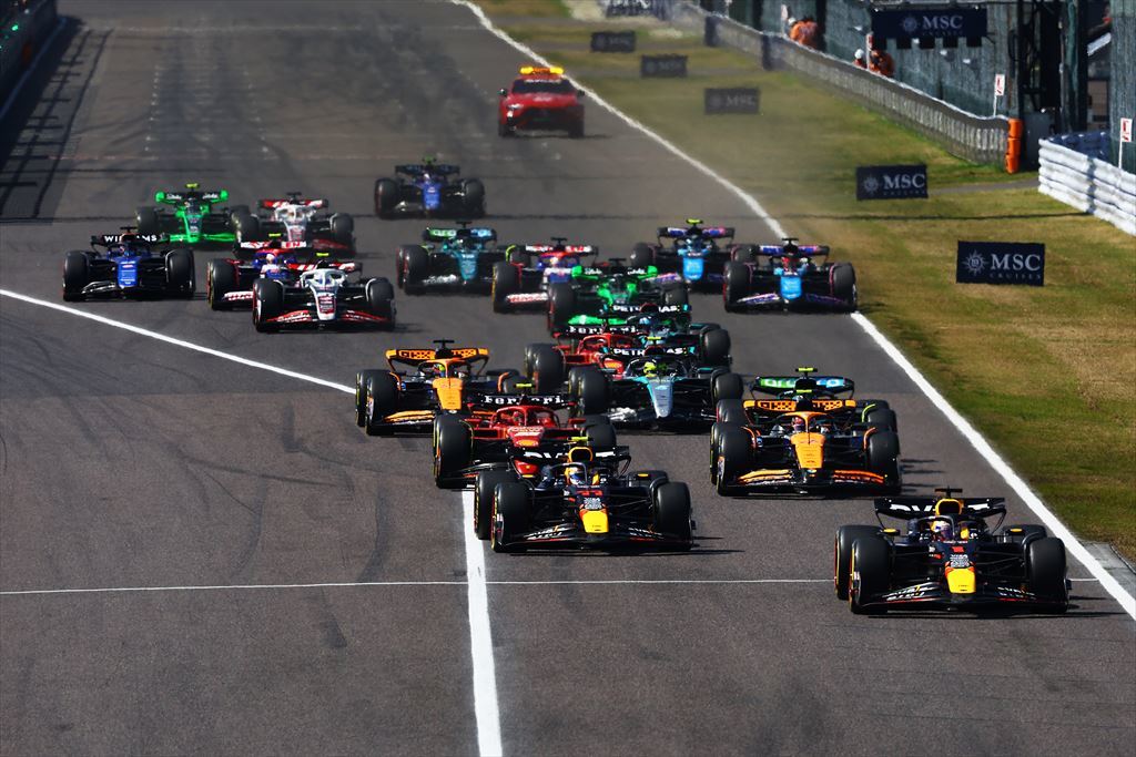 初の春開催となったF1日本GPはM.フェルスタッペンが独走で完勝! 母国凱旋の角田裕毅が 10位に入りポイント獲得!【F1日本GP】