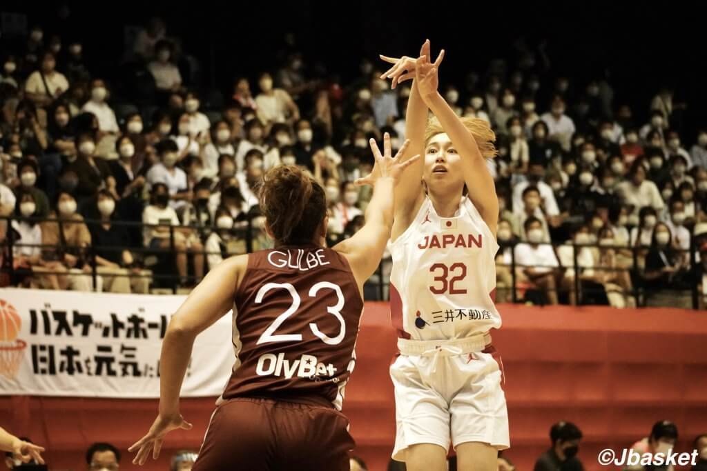 【女子日本代表】4Qに一気に引き離し日本2連勝/MVP東藤なな子「優勝を目指す為にオフェンスは合宿を重ねる度に成長している」