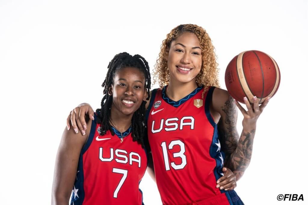 【FIBAワールドカップ2022】注目の4連覇を狙う女子アメリカ代表に町田瑠唯と共に戦った、#7アトキンスと#13オースティンが出場