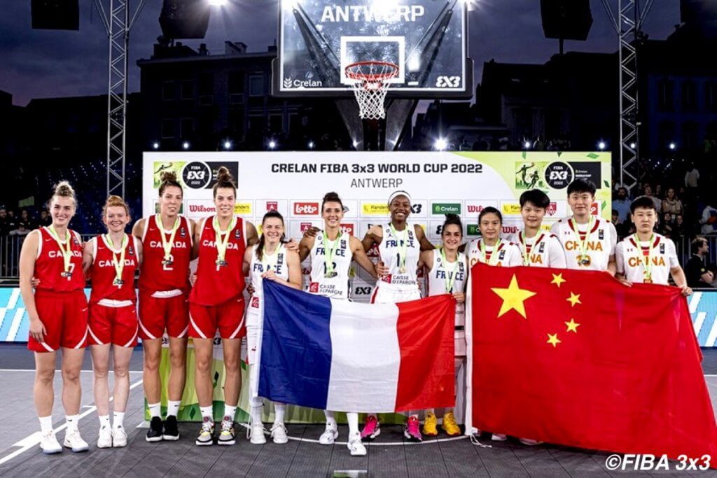 【FIBA3×3女子ワールドカップ】女子はフランスが初優勝に輝く/準優勝カナダ ３位中国