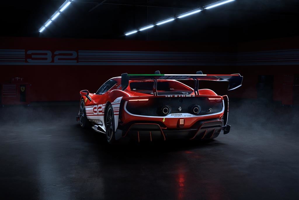 ｢フェラーリ296 チャレンジ｣デビュー！ ムジェロ･サーキットでお披露目へ｡パワーユニット等に大幅な改良