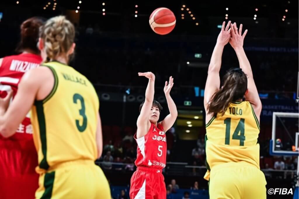 【FIBA女子ワールドカップ2022】オーストラリアに3Q離され悔しい4連敗を喫する/1勝5敗で今大会終える