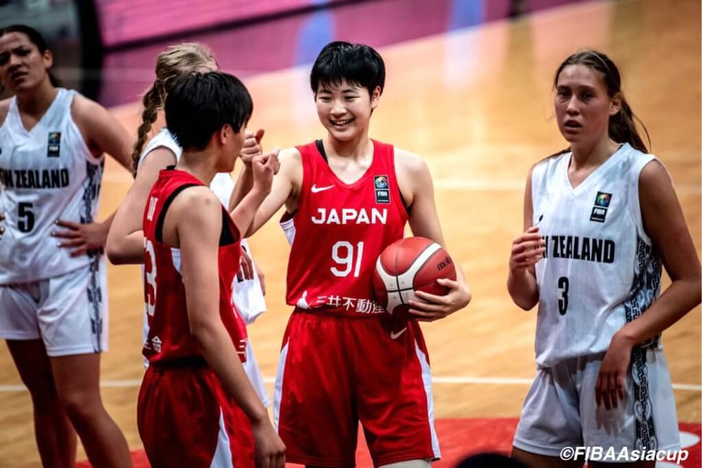 【FIBAU16女子アジア選手権】日本が3Pとリバウンドでニュージーランドを圧倒/田中こころ、東紅花16得点