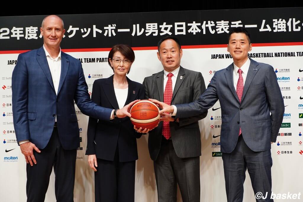 【女子日本代表】Ｗ杯/パリオリンピックまでのマイルストーンを恩塚HC 発表記者会見