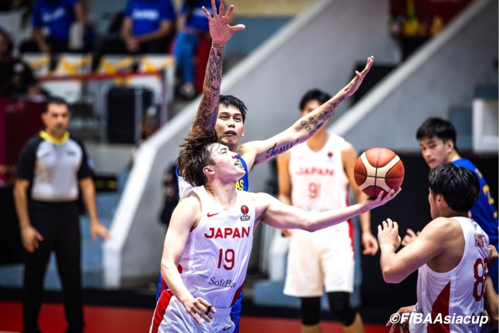 【FIBAアジアカップ2022】日本がフィリピンに勝利して準々決勝進出決定/21日19:30決戦日本vsオーストラリア