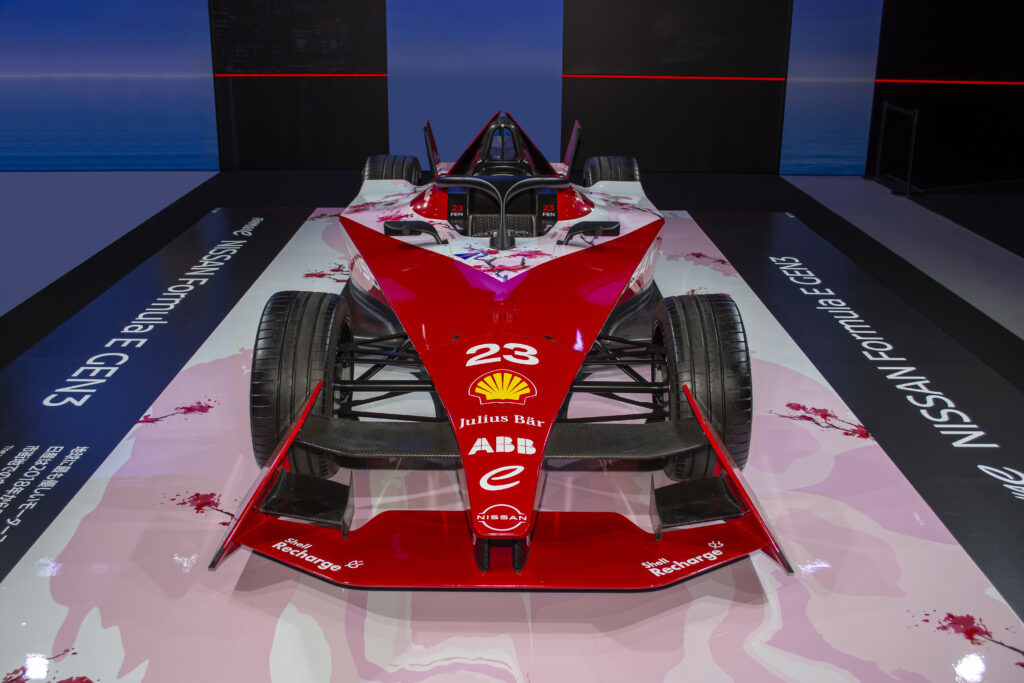 フォーミュラe日本e-Prix開催の3月30日まで間近！日産、オートサロンで「Nissan Fomula-e Gen3」を展示