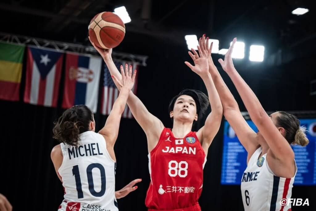 【FIBA女子ワールドカップ2022】フランス戦日本は同点に追いつくが4Q引き離され1勝3敗/27日予選最後オーストラリア戦へ