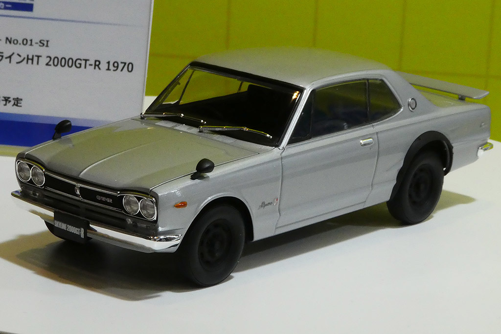 ハコスカ実車も展示して大注目のアオシマ楽プラ、1/32新作予定も発表！【第62回 静岡ホビーショー2024速報】