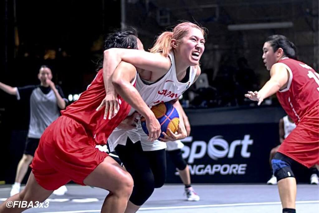 【3×3】WOMEN日本代表1位通過で準々決勝進出決定 7/10の13:45からスリランカと対戦