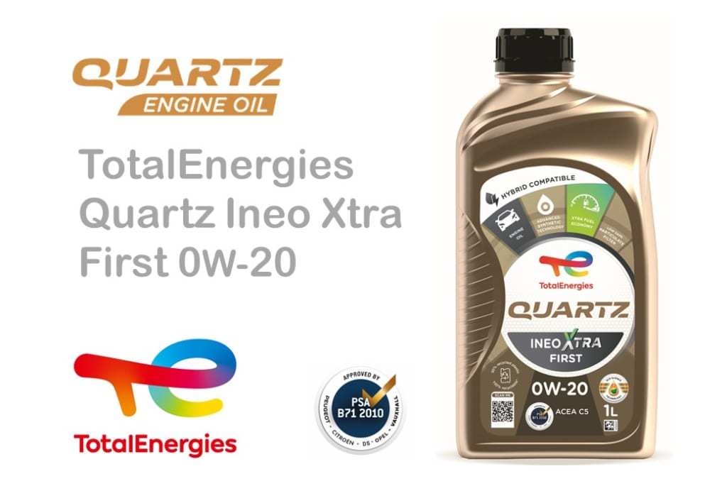 トタルエナジーズのエンジンオイルにNEWアイテム “QUARTZ INEO XTRA FIRST 0W-20” が登場!