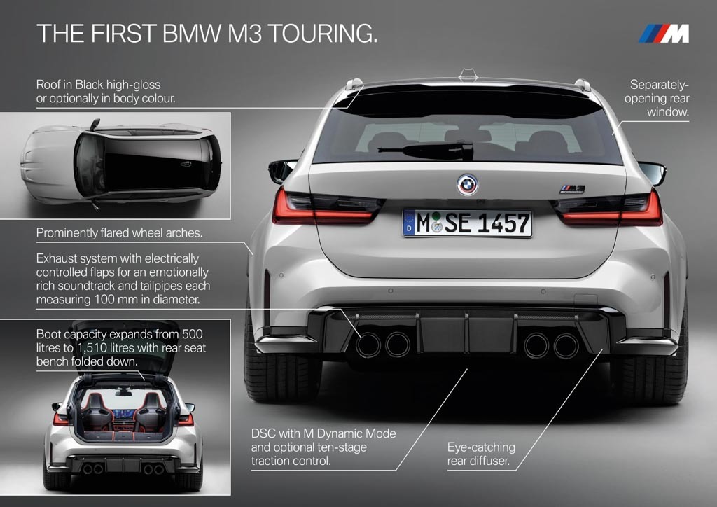 サーキット走行可能なツーリング・モデル! 「BMW M3 コンペティション M xDriveツーリング」誕生