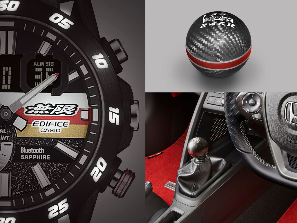 「無限」創立50周年記念、“EDIFICE”の初コラボレーションウオッチ「ECB-40MU」発売
