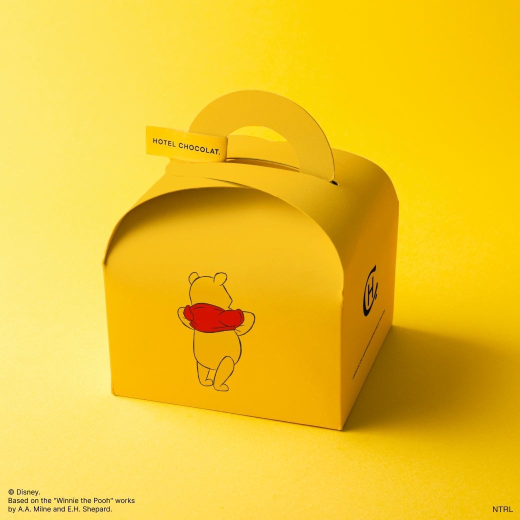ディズニー「くまのプーさん はちみつフィナンシェ」を発売 / カカオライフスタイルブランド「Hotel Chocolat -ホテルショコラ-」