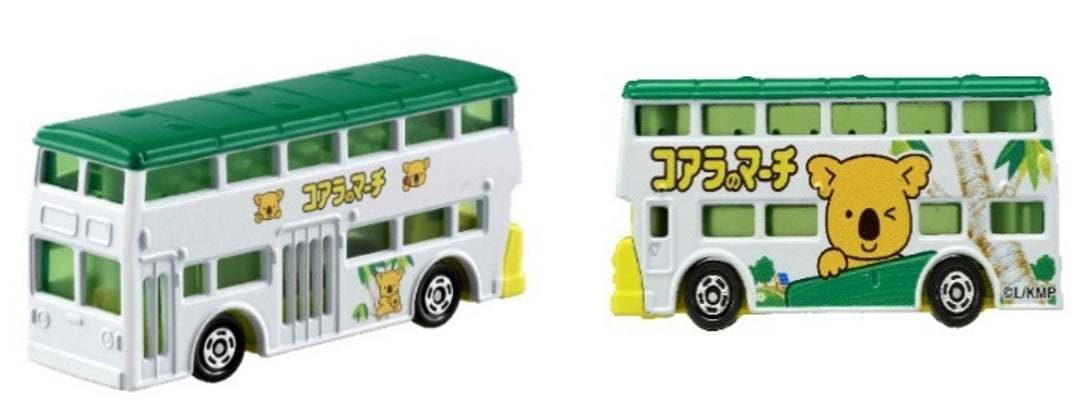 ロングセラーブランド同士のおかしなコラボレーション！人気ミニカー「トミカ」に「コアラのマーチ」「ビックリマン」など4種のデザインが初登場！*