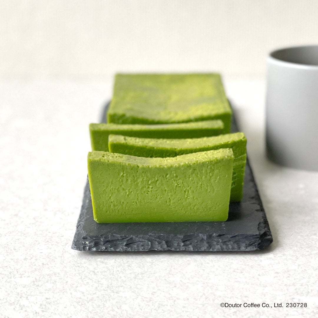 ドトール オンラインショップ限定 堀田勝太郎商店の抹茶を使った抹茶テリーヌ 7月28日(金)より販売開始