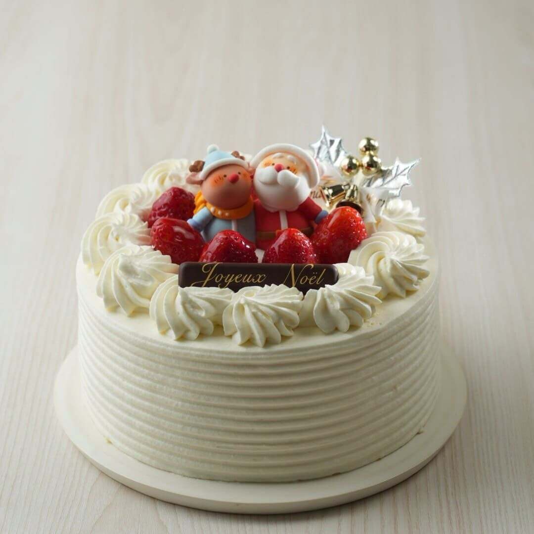 【2023年クリスマスケーキ】京はやしや「サンタのクリスマスケーキ」は店頭受け取り当日仕上げ。おうちクリスマスに、ふわふわケーキでとびきりの華やぎを。【月島・勝どき・晴海】【日比谷・銀座】【川崎】